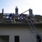 Delo na strehi v Kočevskem Rogu
