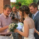 Nekaj slikovnih vtisov z dogajanja na poročni dan