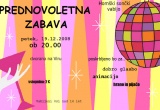 na Prednovoletno zabavo 2008